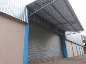 Porta de enrolar industrial